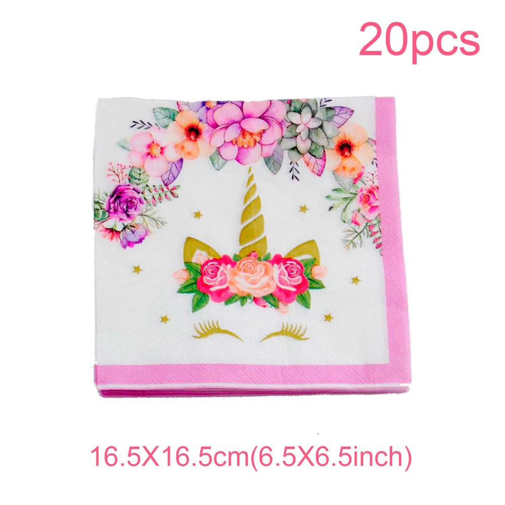HULIANFU Unicorn Cake Topper Unicorn Brithday Party Supplies Unicorn Brithday Cake Decor 1st Girl Birthday Party Unicornion - Deanwangkt