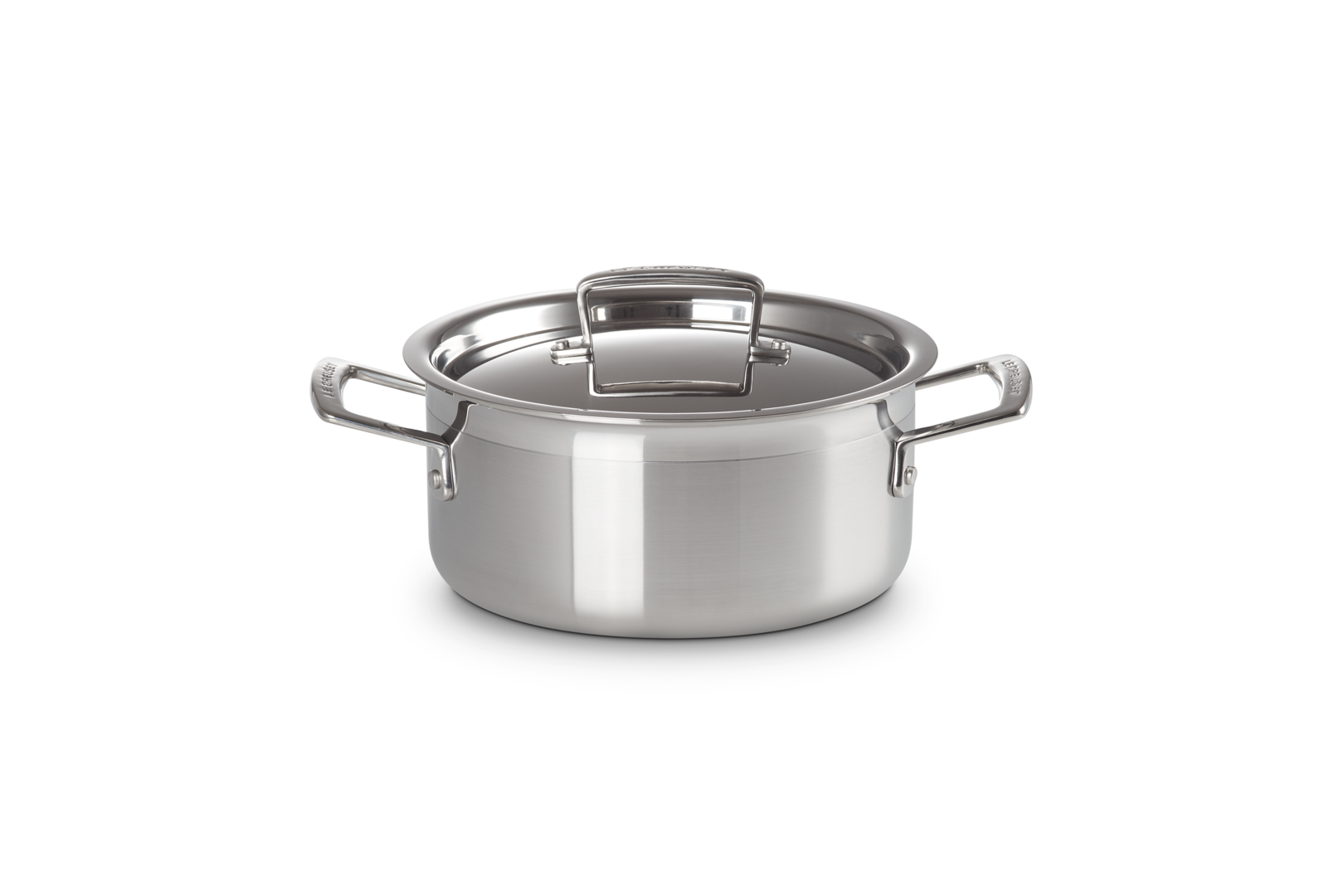 3-ply Stainless Steel Casserole with Lid
