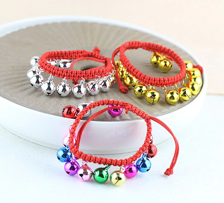 HULIANFU  Christmas Decoration Bells Iron Loose Beads Small for Festival Party Decoration Christmas Tree Decoration DIY Crafts Accessories - Deanwangkt