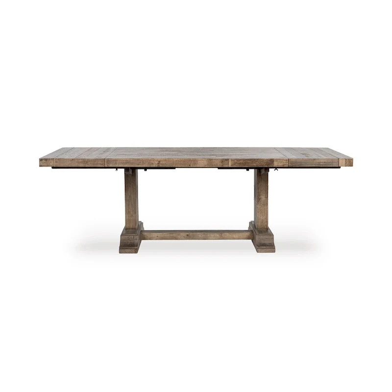 Dita Reclaimed Pine Wood Extendable Dining Table by Kosas Home