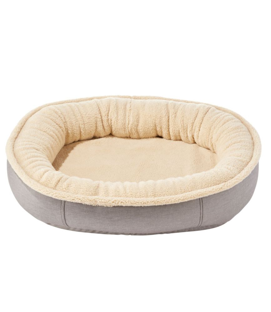 Premium Oval Bolster Dog Bed