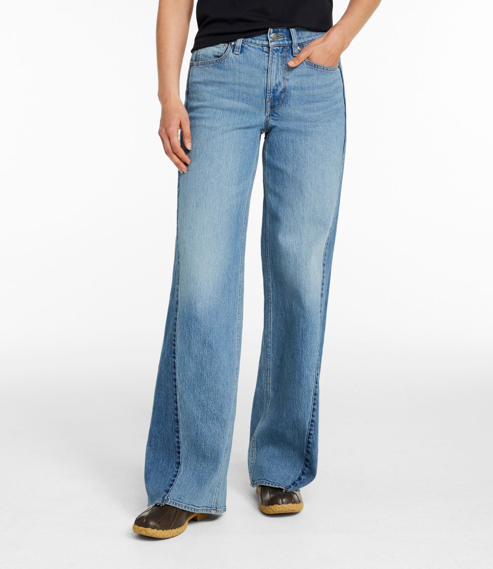 Women's Signature 1912 Premium Jeans, High-Rise Relaxed Wide-Leg