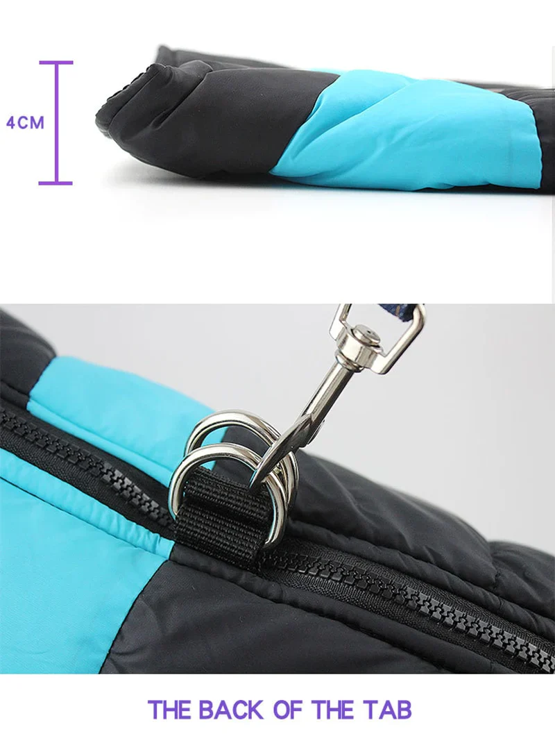 HULIANFU New Waterproof Big Dog Vest Jacket Winter Warm Pet Dog Clothes For Small Large Dogs Puppy Pug Coat Dogs Pets Clothing 4XL 5XL - Deanwangkt