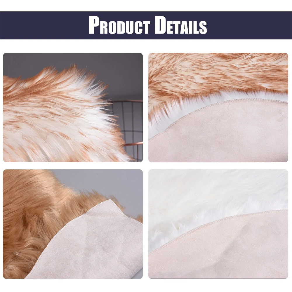 HULIANFU Sofa Pillow Cover+Inner Shaggy Pillow Love Heart Cushion Cover Faux Fur Sheepskin Pillow Case Living Room Decorative Pillowcases - Deanwangkt