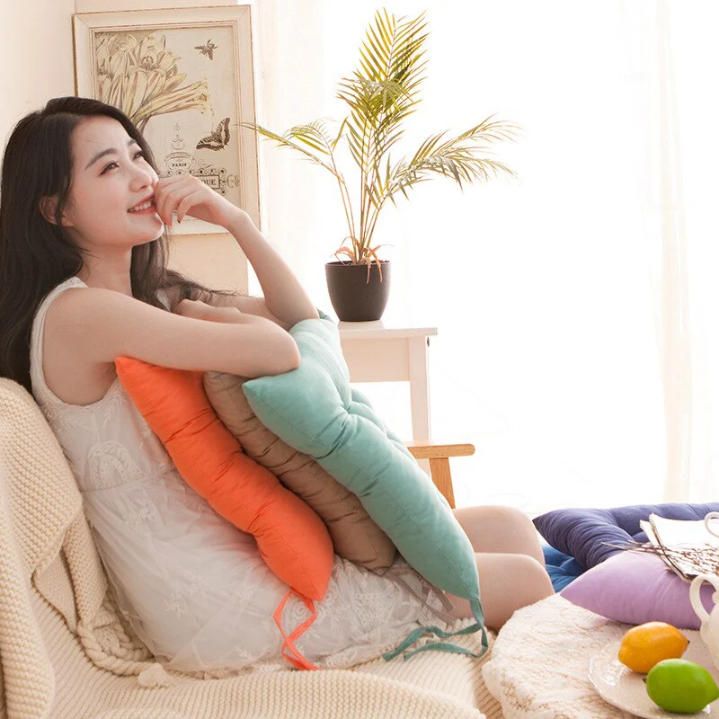 HULIANFU Winter Home Chair Cushion New Outdoor Thick Cushion Pad Office Dining Chair Mattress Pure Sofa Chair Back Pad Comfort Square - Deanwangkt