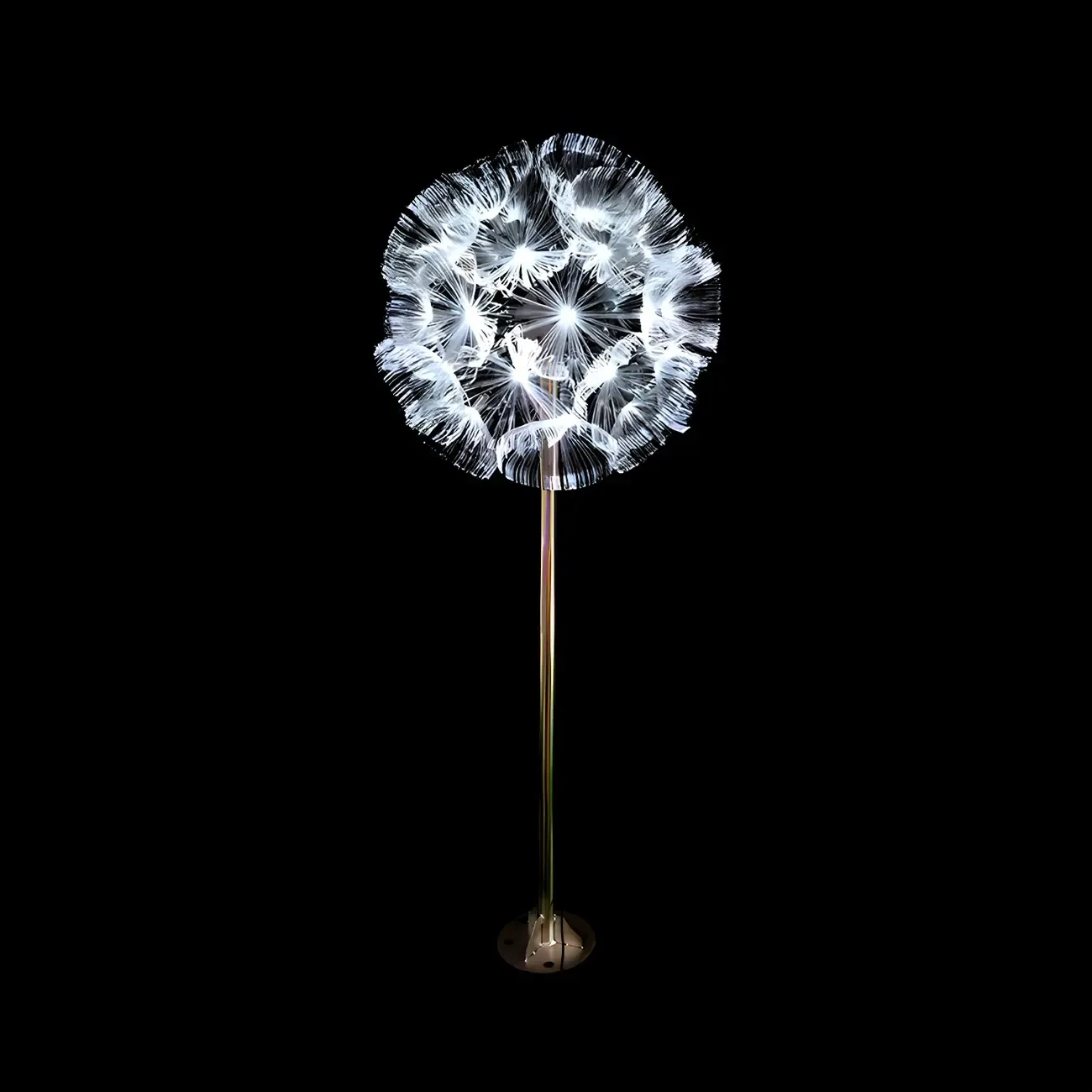 Artistic Modern Fiber Optic Solar Landscape Lighting