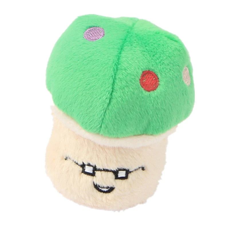 HULIANFU Pet Toys Plush Squeaky Toy Bite-Resistant Clean Dog Chew Puppy Training Toy Soft Banana Bone Vegetable Fruit Pet Supplies - Deanwangkt