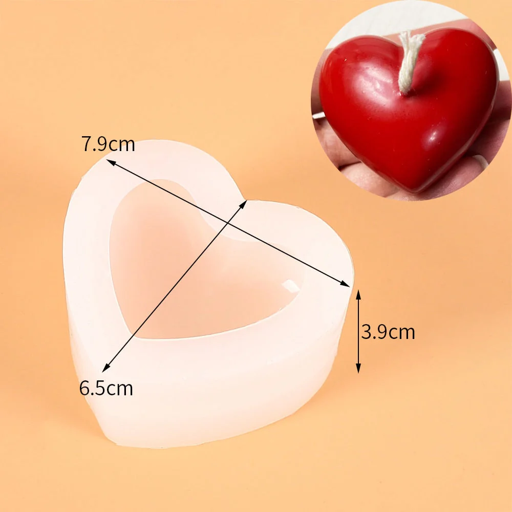HULIANFU Scented Candle Mold DIY Wool shape Candle Silicone Casting Mold Handmade Candle Soap Making Wax Mold Handcraft Home Decoration - Deanwangkt