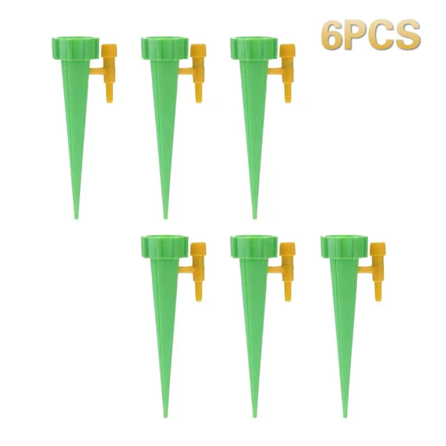 HULIANFU New 12PCS Drip Irrigation System Automatic Watering Spike for Plants Garden Watering System Irrigation System Greenhouse - Deanwangkt