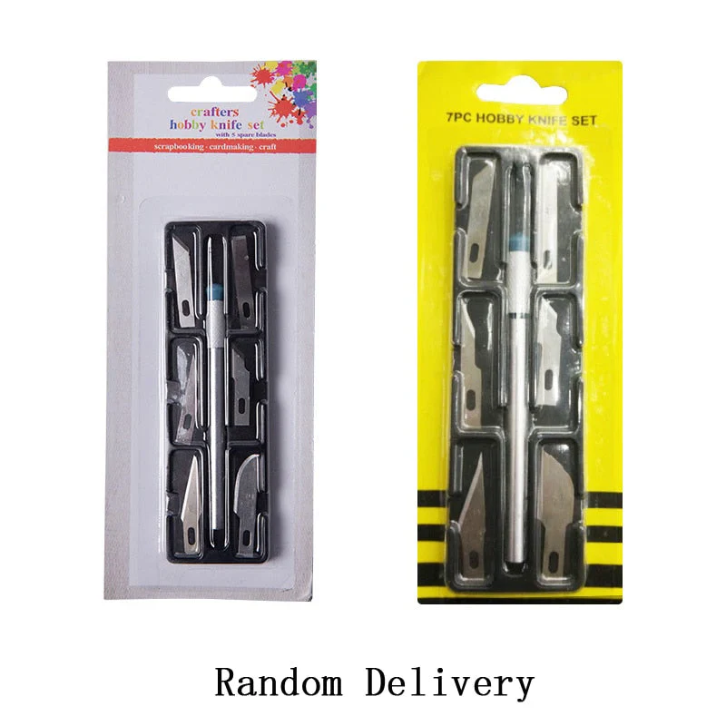 HULIANFU With Box Model Tool Making 13 Blade Polymer Clay Multifunction Pen Knifes Metal Scalpel Knife Tools Kit Knife - Deanwangkt
