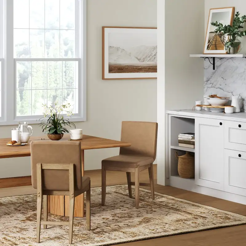 Gracie Modern Dining Chair, Upholstered Accent Dining Chair