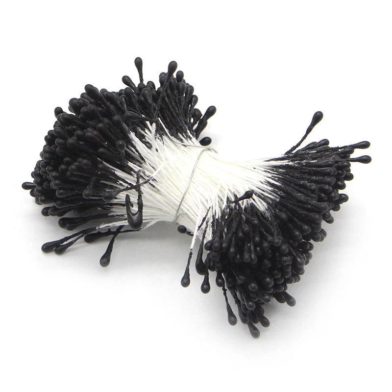HULIANFU 2026  Lucia Crafts 144/420/600/1000pcs /Lot  Flowers Stamen 2mm  DIY Artificial Flowers  Wreath For Wedding Party Home Decor  D0401 - Deanwangkt