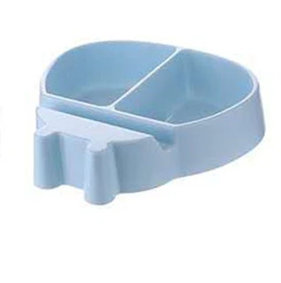 HULIANFU Plates For Food Creative Shape Lazy Snack Bowl Plastic Double Layers Snack Storage Box Bowl Lazy Fruit Plate Bowl Artifact Plate - Deanwangkt