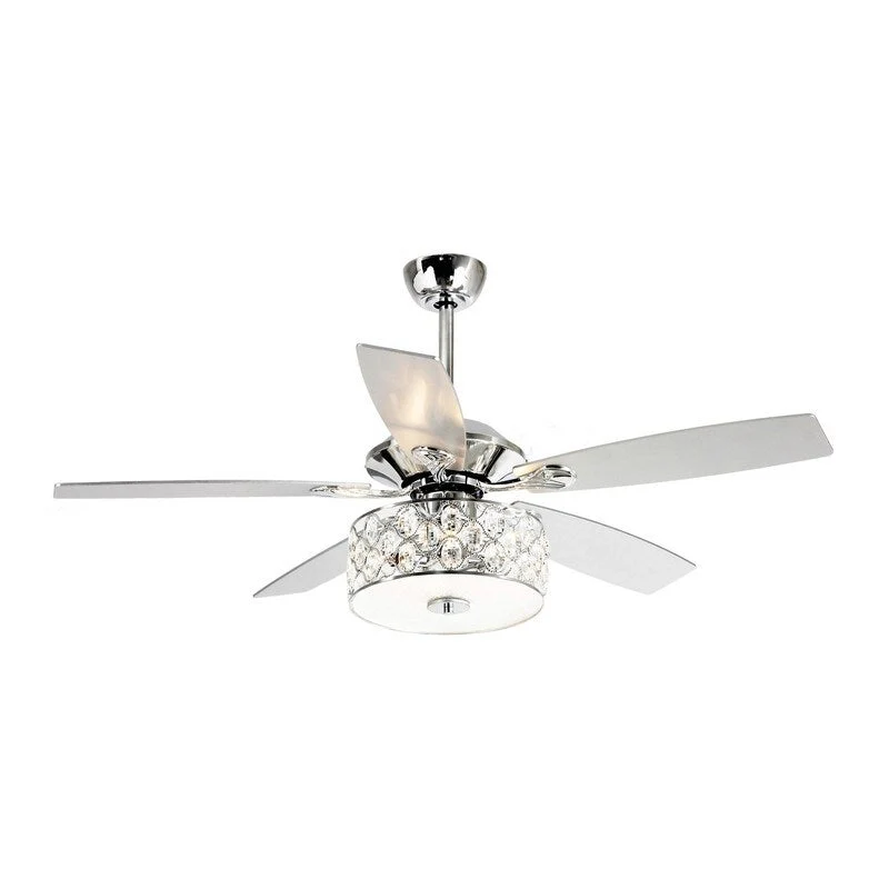 52-in Modern Ceiling Fan With Light and Remote Control