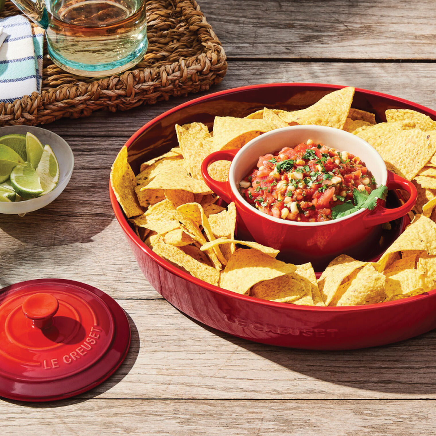 Signature Oval Chip & Dip Platter