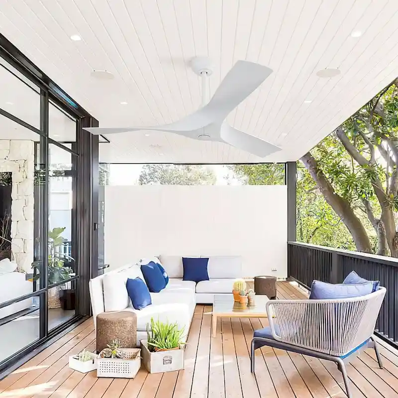 52  Wood Ceiling Fan with Remote Control