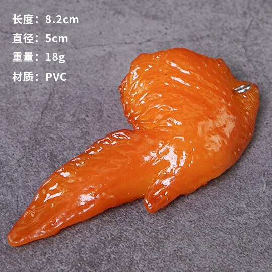 HULIANFU Simulation Fried Chicken Model Food Photo Prop Artificial Hamburger Fake French Fries Cake Funny Toys Fast Food Shop Display Dec - Deanwangkt