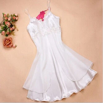 1Pc New Sale Women's Lace Lingerie Nightgown Babydoll Strap Sleepwear Sleepshirts - Deanwangkt