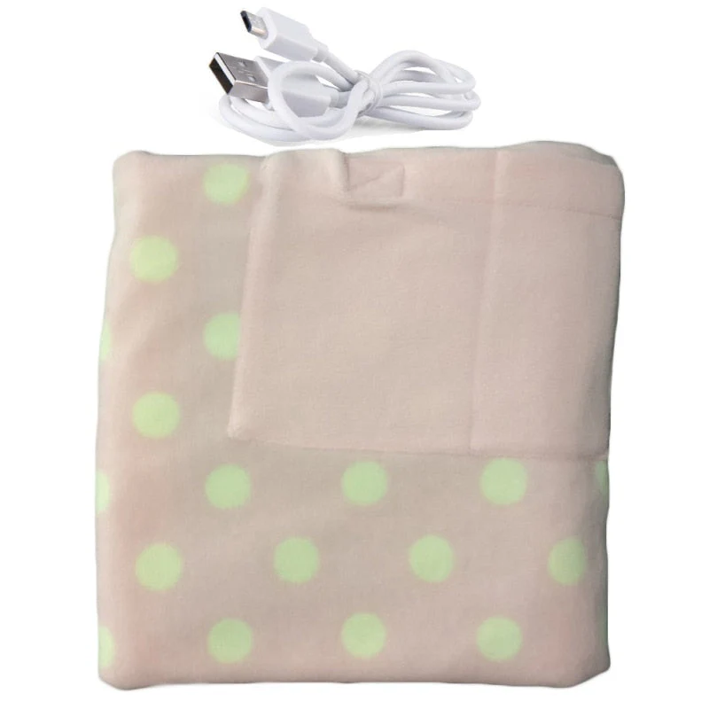 HULIANFU Portable Electric Blanket Heated Double Thermal Blanket 88*65cm Electric Warmer Electric Heating Blanket Dropshipping Warming - Deanwangkt