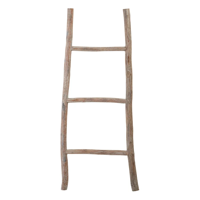 Elk Home Lydia Bleached Wood 17 Inch Wide Wood Ladder