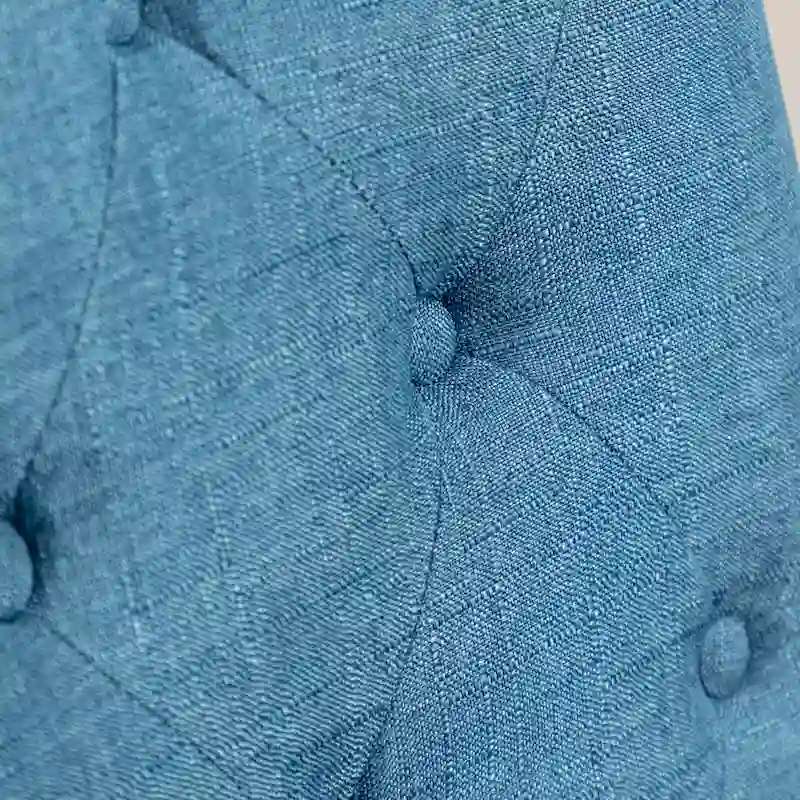 Roundhill Furniture Banff 5-Piece Round Dining Set, Cross-Buck Round Table with 4 Tufted Chairs