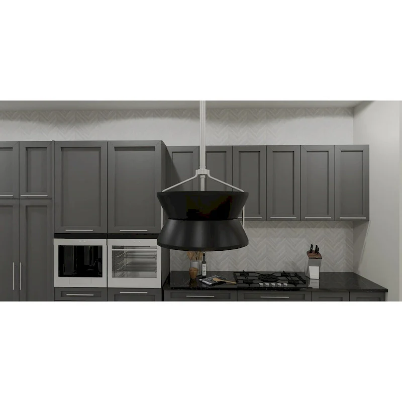 Nira 2-Light Brushed Nickel Pendant Light