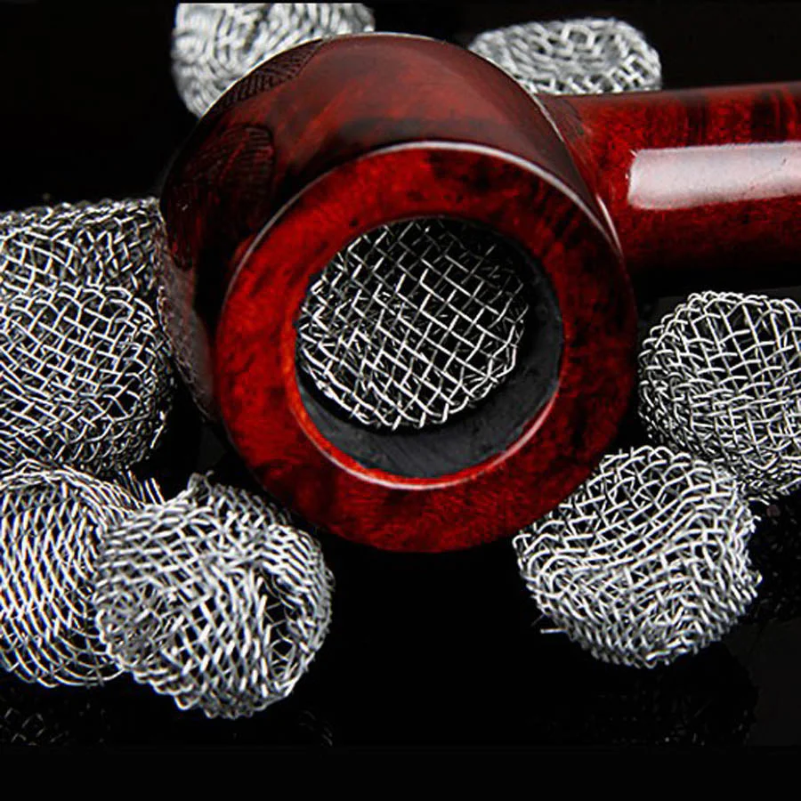 HULIANFU Lots 10pcs Tobacco pipe network of fire pipe filter pipe accessories special tools Smoking Pipe Clean Accessory Cleaner Tools - Deanwangkt