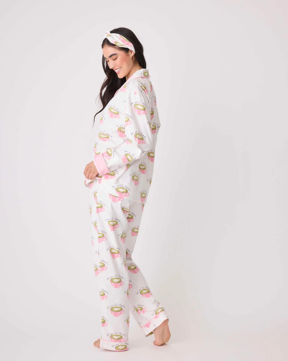 PJSawage Fall/Winter warm thick brushed loungewear set for women, cotton pajamas and lounge pants, postpartum homewear pjs