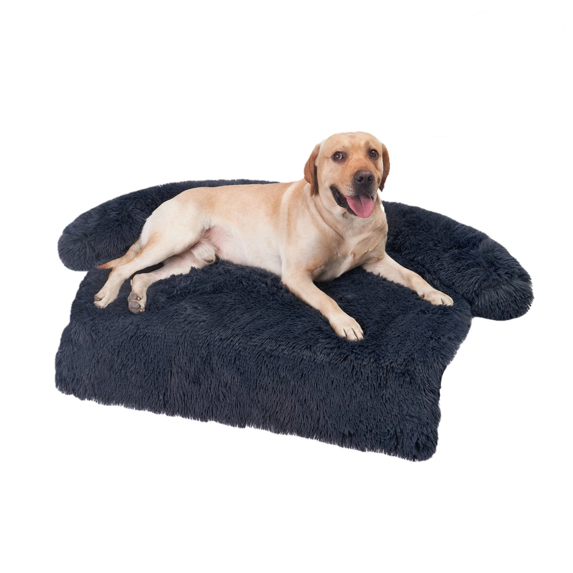 HULIANFU Washable Pet Sofa Dog Bed Calming Bed For Large Dogs Sofa Blanket Winter Warm Cat Bed Mat Couches Car Floor Furniture Protector - Deanwangkt
