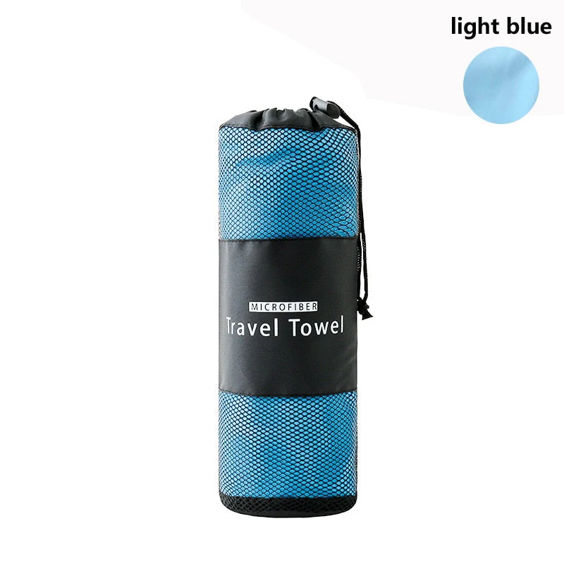 HULIANFU Quick Dry Sports Towel Portable Beach Water Absorbent Sweat-absorbent Outdoor Jogging Swimming Yoga Towels - Deanwangkt