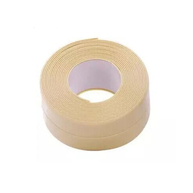 HULIANFU PVC Waterproof Wall Sticker Self Adhesive Sink Stove Crack Strip Kitchen Bathroom Bathtub Corner Sealant Tape Waterproof - Deanwangkt