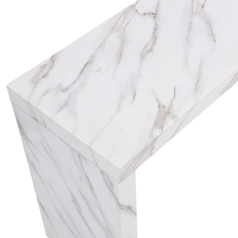 Amereti 60-inch Faux Marble Counter Height Table by Furniture of America
