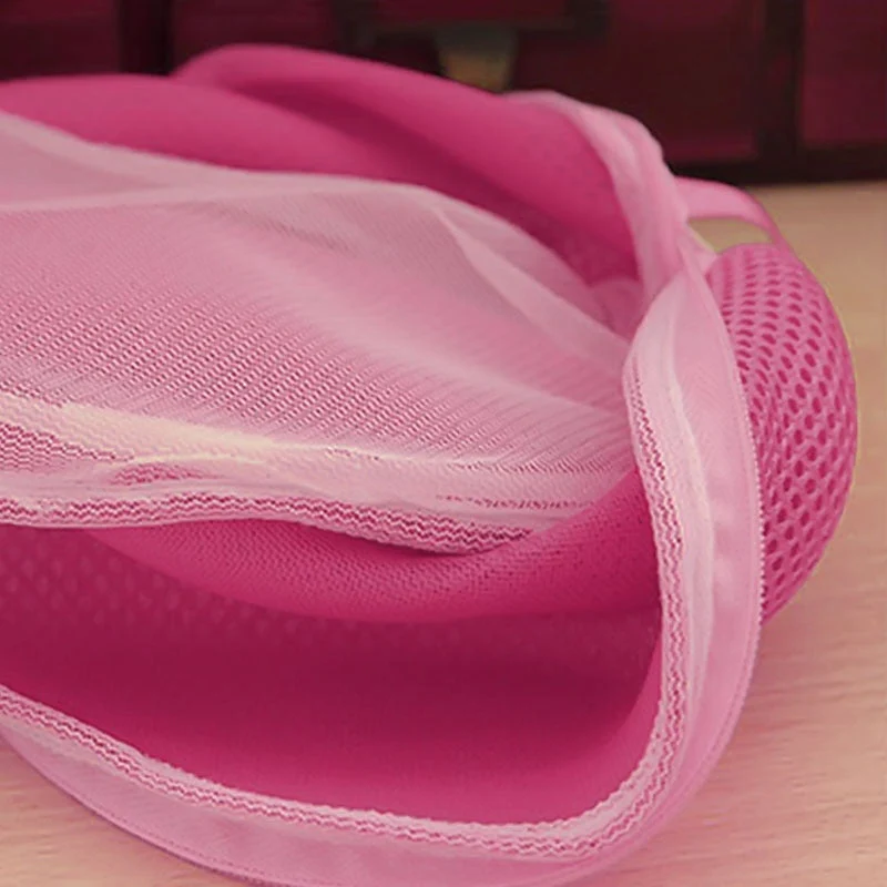 HULIANFU Triangle Bra Wash Laundry Bag Lady Women Bra Underwear Washing Machine Protection Net Mesh Bag Lingerie Hosiery Protect Mesh Bag - Deanwangkt