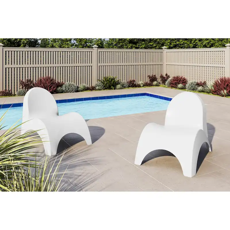 Angel Trumpet set of two Patio Chairs