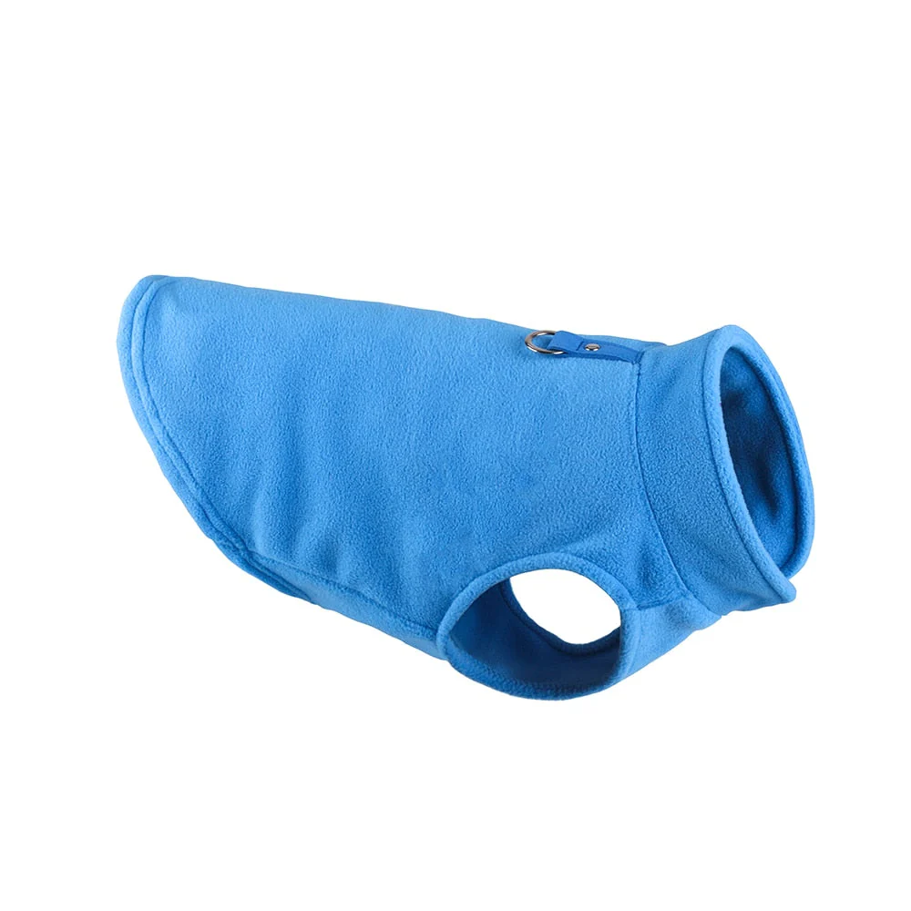 HULIANFU Winter Fleece Pet Dog Clothes Puppy Clothing French Bulldog Coat Pug Costumes Jacket For Small Dogs Chihuahua Vest Yorkie Kitten - Deanwangkt