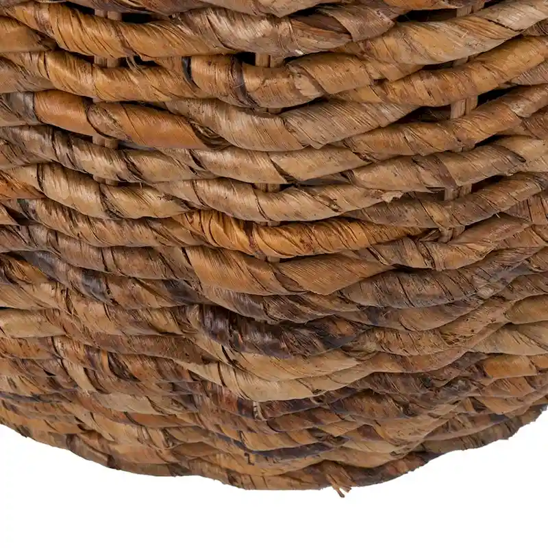 Naomi Woven Abaca Accent Table by East at Main - 19x19x19