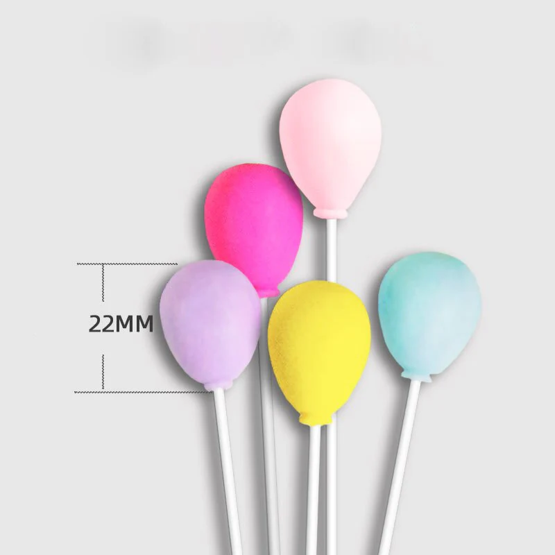 HULIANFU Soft Clay Number Balloon Cake Birthday Topper 1st Birthday Party Decorations Kids Baby Shower Girl  Happy Birthday Cake Topper - Deanwangkt