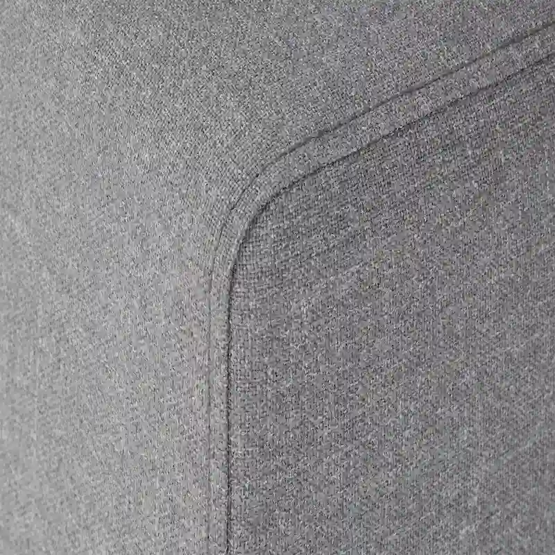 Anka Grey Linen Down Filled Cushioned 7-Seat Sectional Sofa by iNSPIRE Q Modern