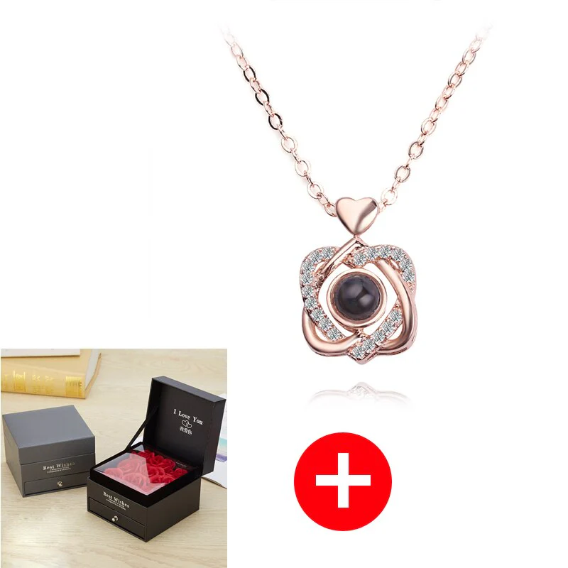 HULIANFU ROSE SPACE Soap Flower Jewelry Gift Box Rose Box Christmas Present Women  Birthday Party Gift for Mom Girlfriend Gifts - Deanwangkt