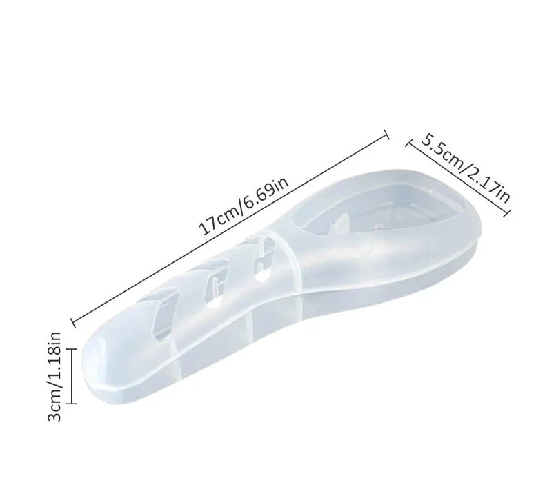 HULIANFU Men  Shaver Storage Box Transparent Plastic Razor Blades Holder Portable Travel Razor Case High Quality Shaving Box Containers - Deanwangkt