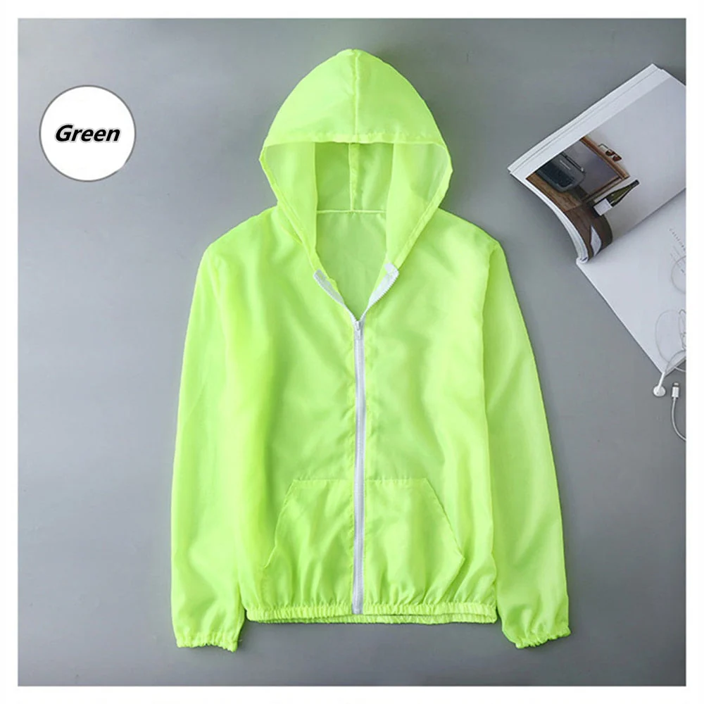 Hulianfu NEW Camping Hiking Jacket Men Women Streetwear Sun Protection Clothing Fishing Clothes Quick Dry Skin Windbreaker Coats - Deanwangkt