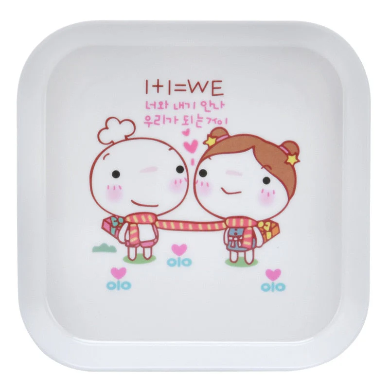 HULIANFU Snack Platter Snack Dish Small Bone Dish Spit Bone Dish Melamine Plate Small Plate Household Bone Bone Small Dish Cake Plate - Deanwangkt
