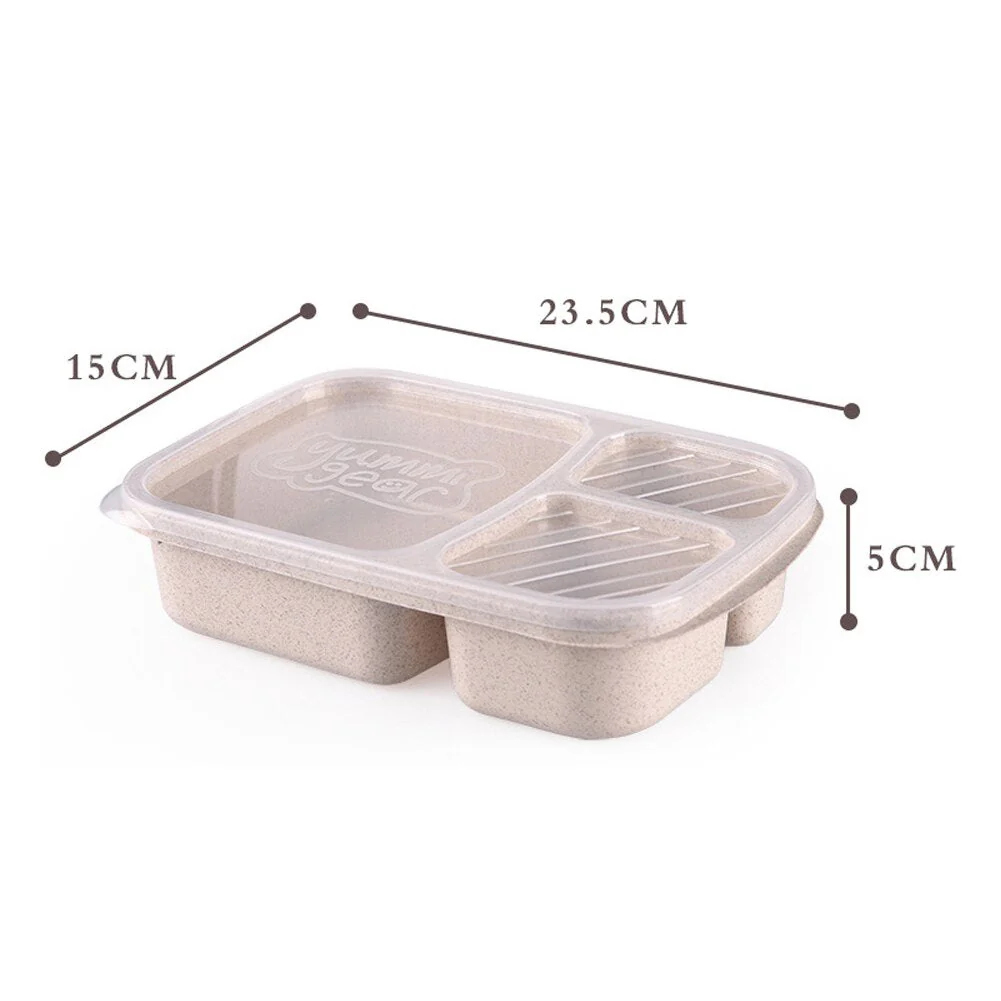 HULIANFU Thermal Lunch Box Portable Food Container With Spoon Microwave Vaccum Bowl Bento For Kids Picnic Insulated Lunch Box Three Layer - Deanwangkt
