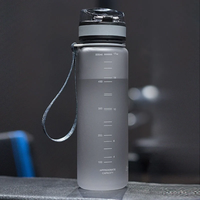 HULIANFU UZSPACE Sport Water Bottle 500/1000ML Portable Leakproof Outdoor Shaker My Bottle Tritan Plastic Eco-Friendly Drinkware BPA Free - Deanwangkt