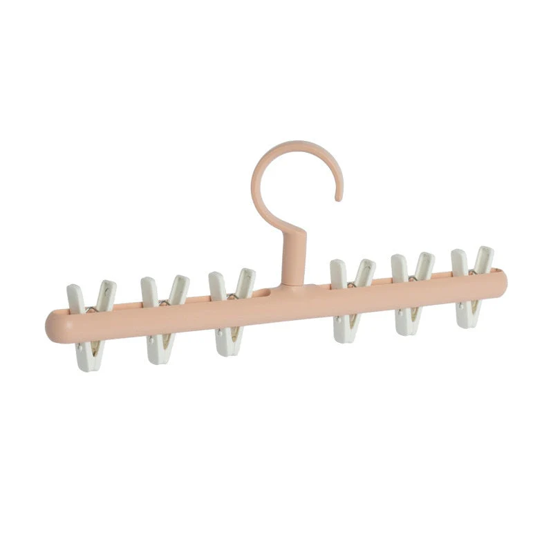 HULIANFU Magic 9-hole Support Circle Clothes Hanger Clothes Drying Rack Multifunction Plastic clothes rack Home Storage Hangers - Deanwangkt