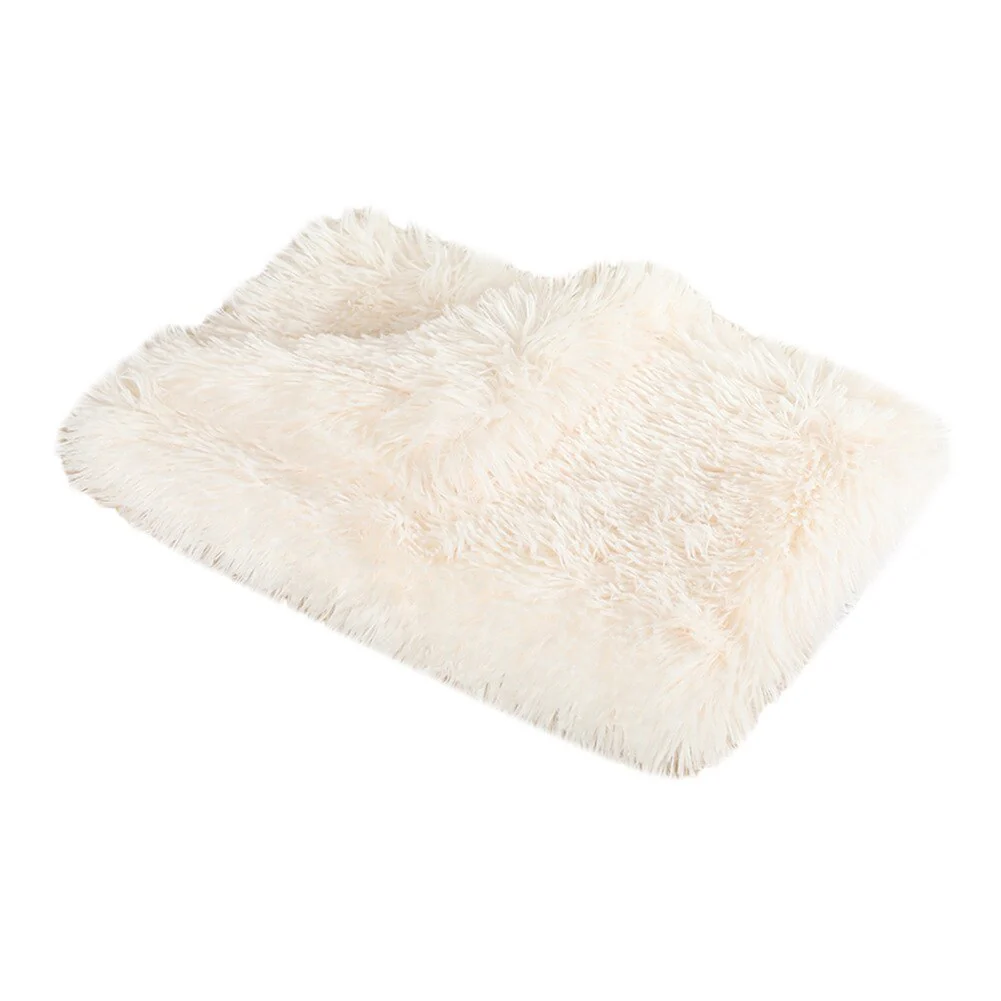 HULIANFU Soft Long Plush Pet Blanket Multi-Use Mat Sofa Cover Comfortable Warming Shag Blankets for Puppy Dog and Cats - Deanwangkt