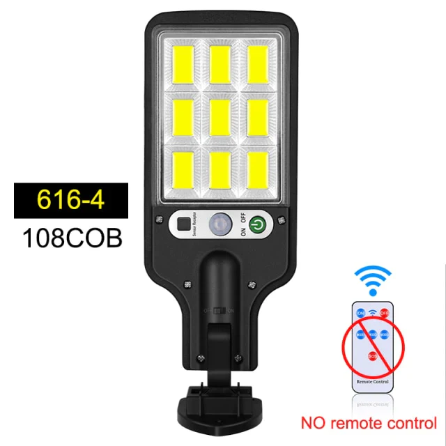 HULIANFU Outdoor Solar Lamp Solar Street Lights With 3 Light Mode Waterproof Motion Sensor Security Lighting for Garden Patio Path Yard - Deanwangkt