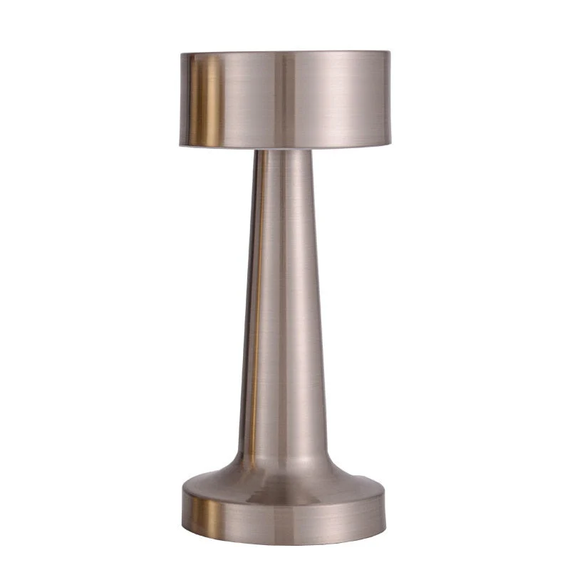 HULIANFU Retro Bar Coffee Table Lamp LED Desktop Night Light Rechargeable Touch Sensor Wireless Restaurant Bedroom Decor Lighting Fixture - Deanwangkt