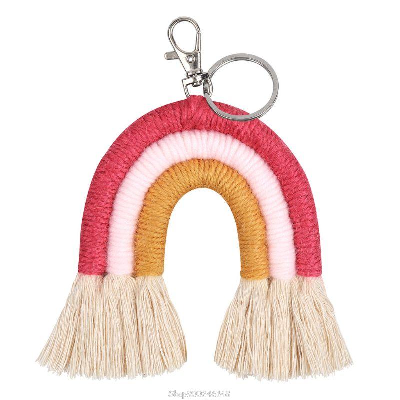 HULIANFU Nordic Cotton Rope Wooden Bead Garland with Tassel Wall Hanging Nursery Props Ornament Kids Baby Room Decor S24 20 Dropship - Deanwangkt