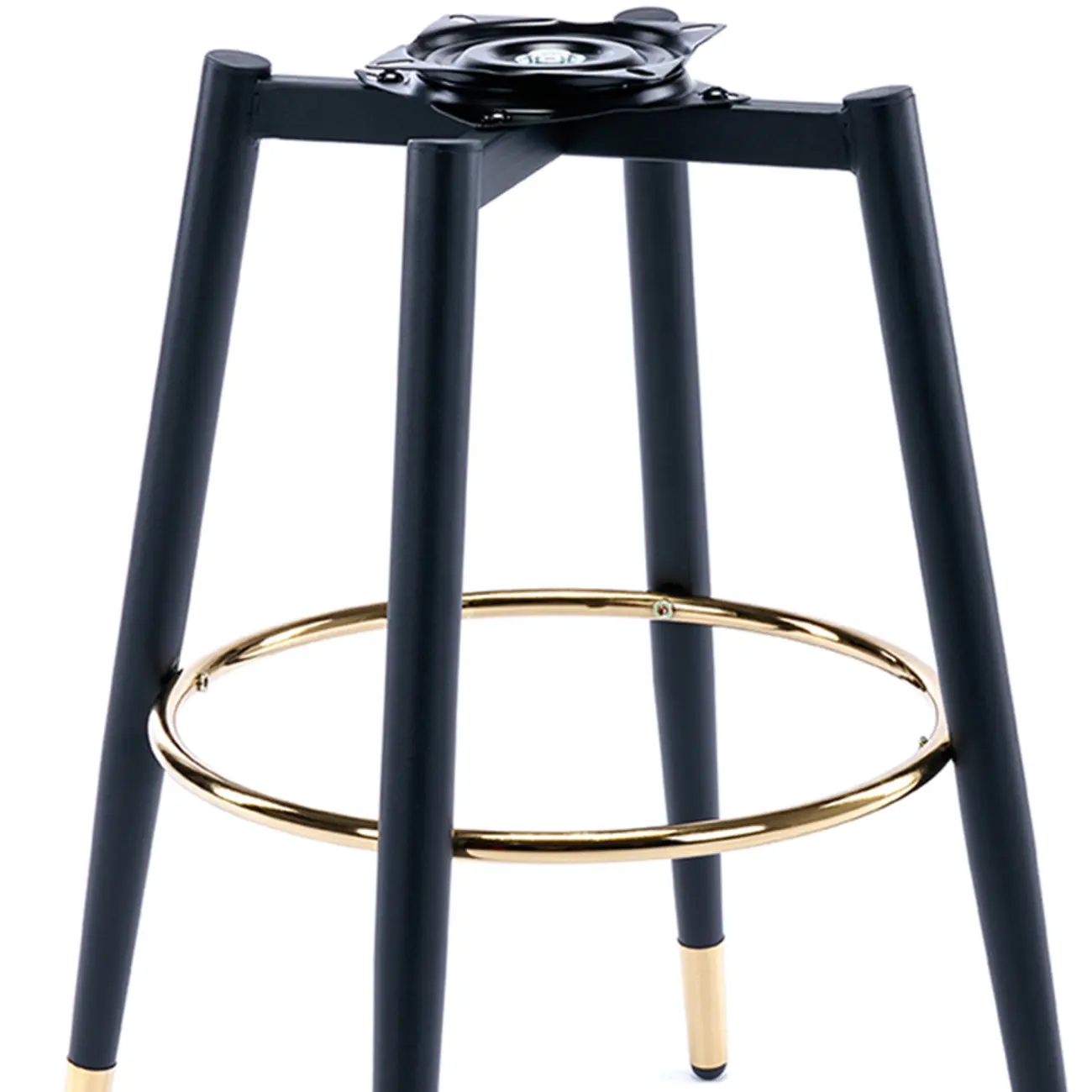 360¡ã Swivel Leather Bar Stool Counter Height